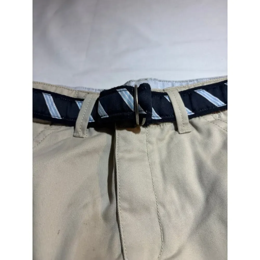 Gymboree Boys' Khaki Shorts with Belt Sz 8